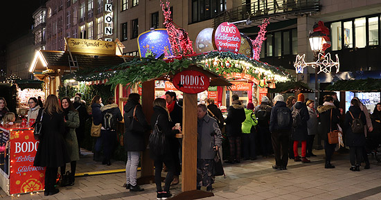 Bodo's Lebkuchen & Kirschglühwein 2018 neu in der Sendlinger Straße Höhe Hofstatt (neu) (©Foto. Martin Schmitz)